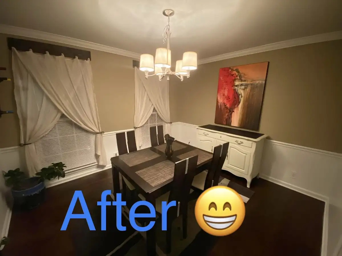 Professional dining room restoration after water damage in Hillside